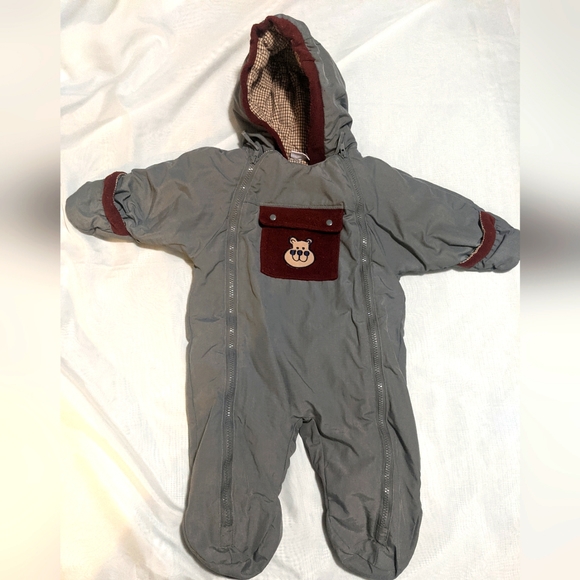 Baby Beginnings Infant Boy Snowsuit - Picture 1 of 5